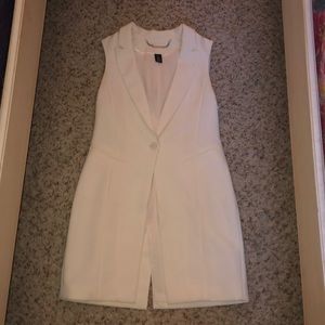 White House Black Market Business Vest